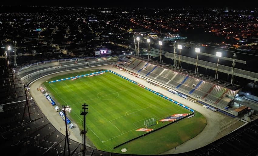 Estádio Rei Pelé, antes de CSA x Grêmio, pela Copa do Brasil 2025 (foto: Marlon Costa/AGIF).