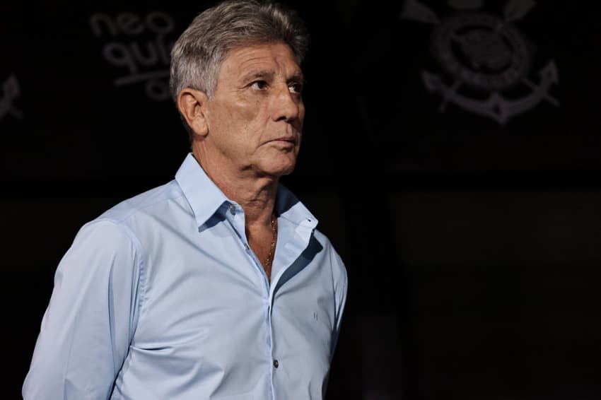 Renato Gaúcho em Corinthians x Fluminense