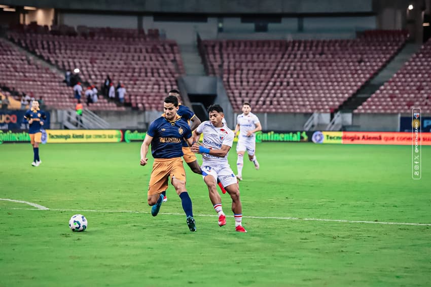 Partida entre Retrô e Fortaleza, pela Copa do Brasil de 2025 (Foto: Matheus Amorim/Fortaleza EC)