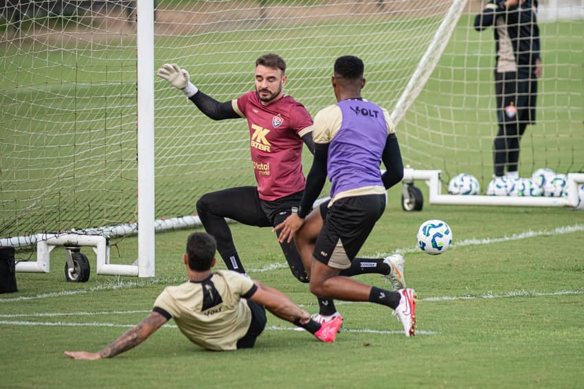 Treino do Vitória no Barradão Foto: Victor Ferreira / EC Vitória