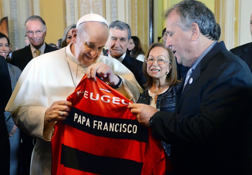 Papa Francisco Zico Flamengo