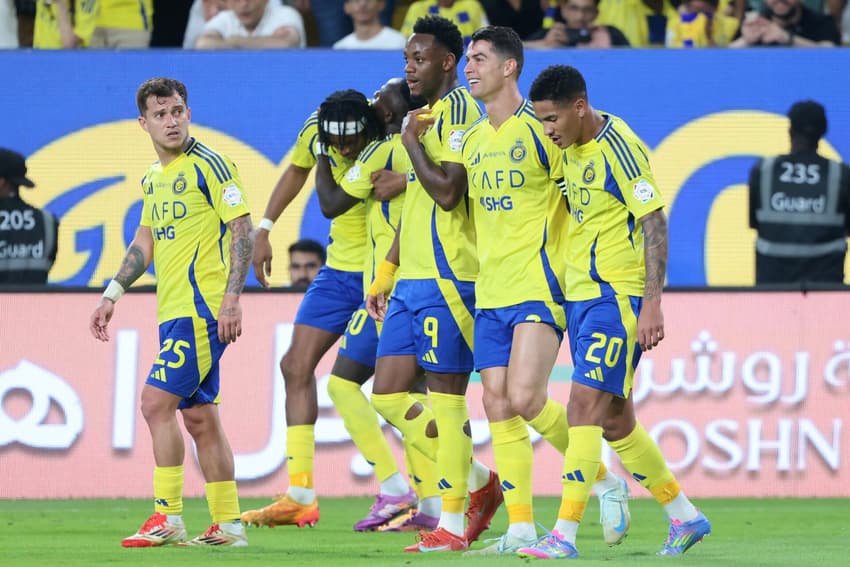 Jogos de hoje: o Al-Nassr recebe o Al Taawoun pelo Campeonato Saudita (Foto: Fayez Nureldine/AFP)