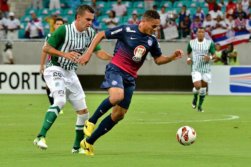 Bahia x Atlético Nacional na Arena Fonte Nova, pela Sul-Americana 2013 Foto: Divulgação / Arena Fonte Nova
