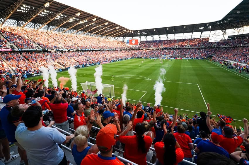 Jogo entre FC Cincinnati e Inter Miami no TQL Stadium