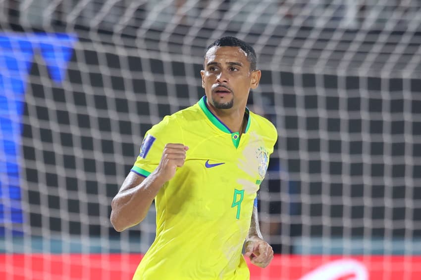 Rodrigo celebra seu sexto gol em Seychelles