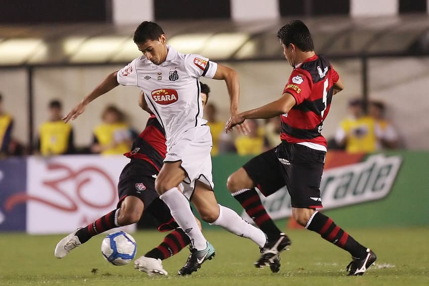 Ganso em Santos x Vitória na Vila Belmiro Foto: Santos FC