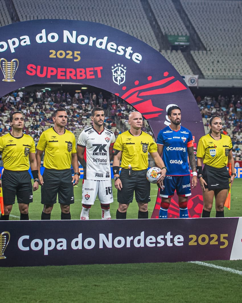 Fortaleza x Vitória pela Copa do Nordeste Foto: Victor Ferreira / EC Vitória