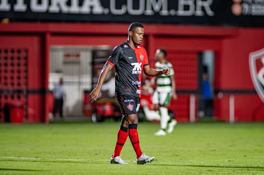 Carlos Eduardo no Barradão Foto: Victor Ferreira / EC Vitória