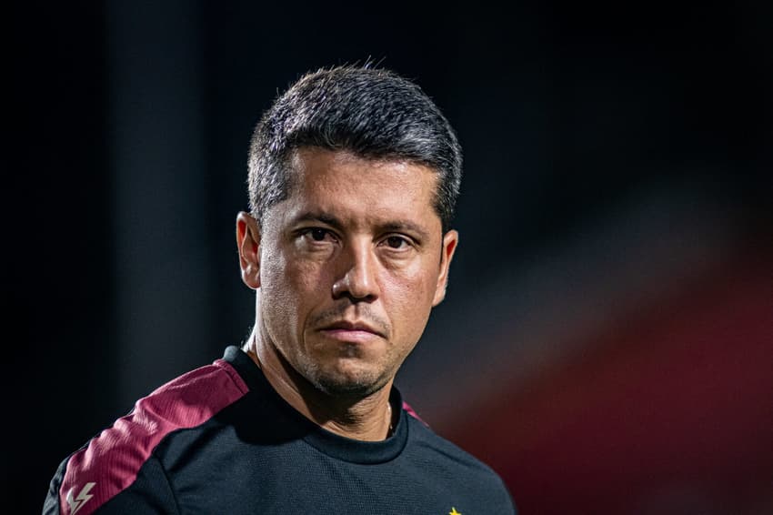 Thiago Carpini antes de jogo pelo Vitória Foto: Victor Ferreira / EC Vitória