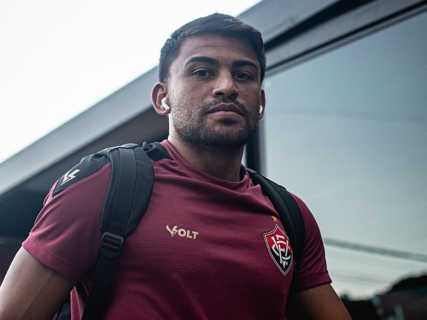 Ronald antes de jogo pelo Vitória Foto: Victor Ferreira / EC Vitória