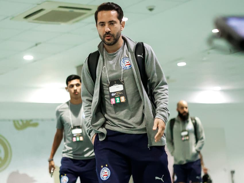 Everton Ribeiro na Fonte Nova antes de Bahia e Nacional Foto: Rafael Rodrigues / EC Bahia