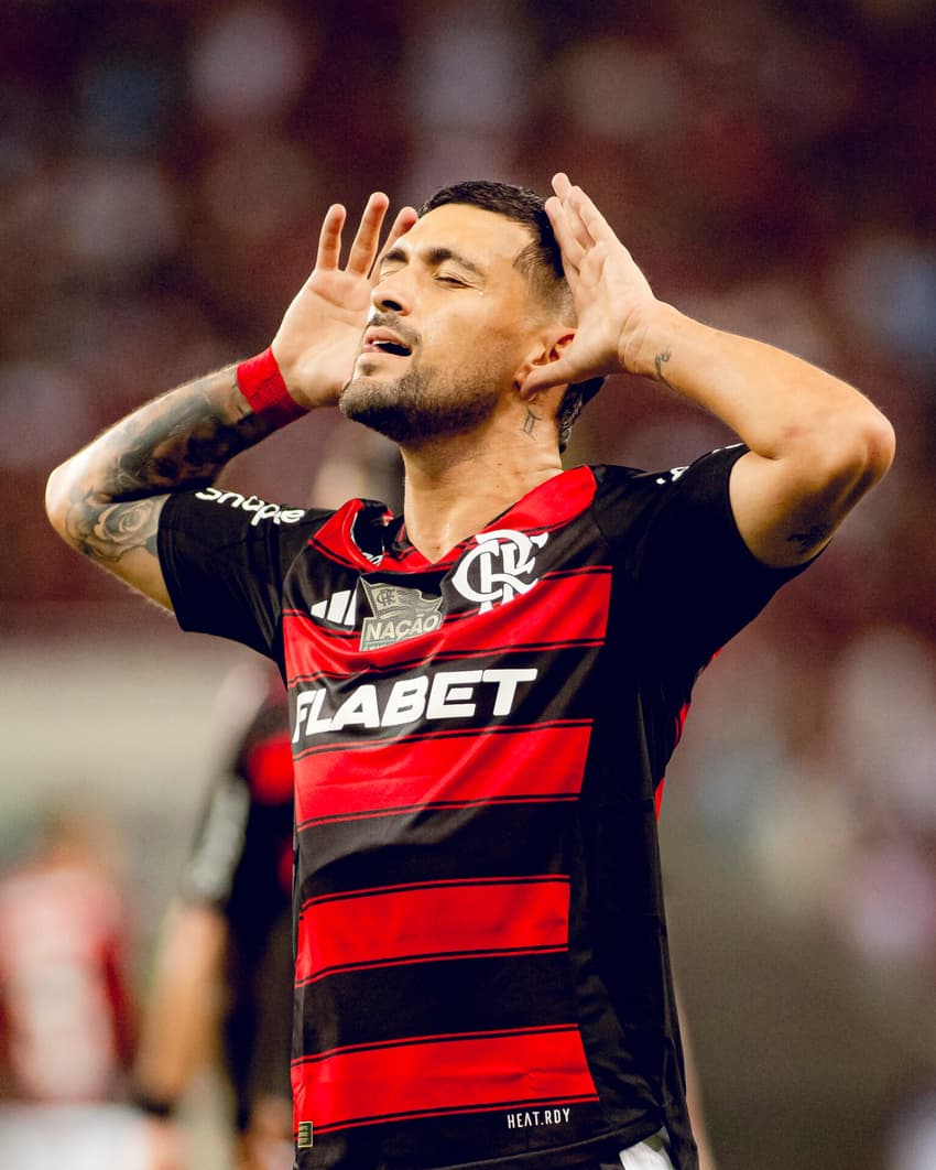 Arrascaeta marcou contra o Bahia (Foto: Adriano Fontes/Flamengo)