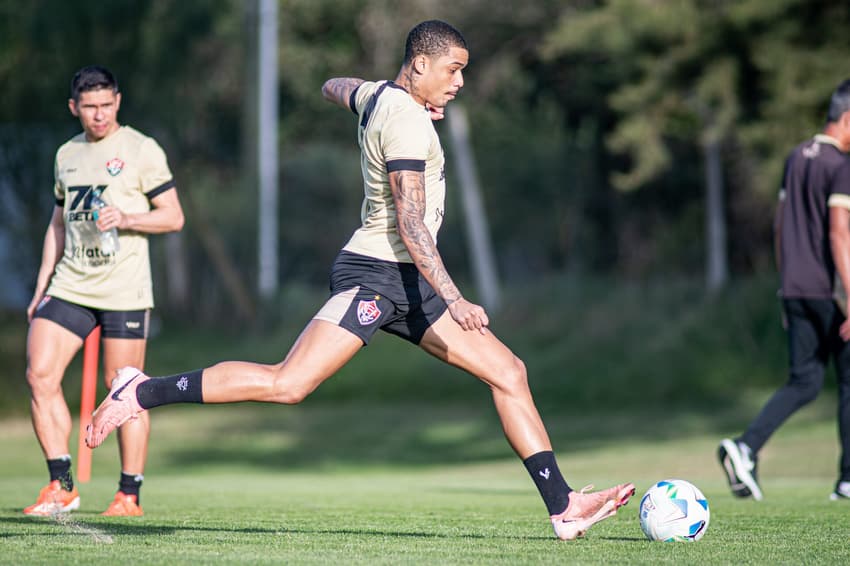 Janderson pode ser titular do Vitória na partida contra a Universidad Católica Foto: Victor Ferreira / EC Vitória
