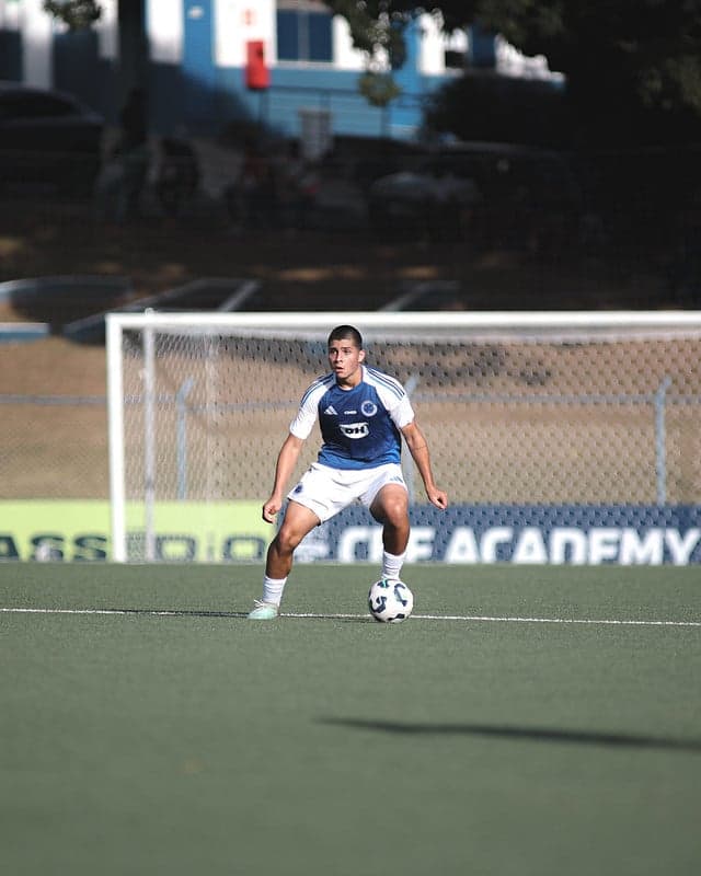 Meia Baptistella, do Cruzeiro (Foto: Gustavo Martins/Cruzeiro)