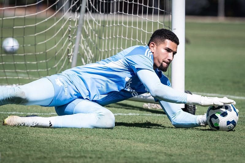 Goleiro Léo Aragão, do Cruzeiro (Foto: Gustavo Aleixo/Cruzeiro)