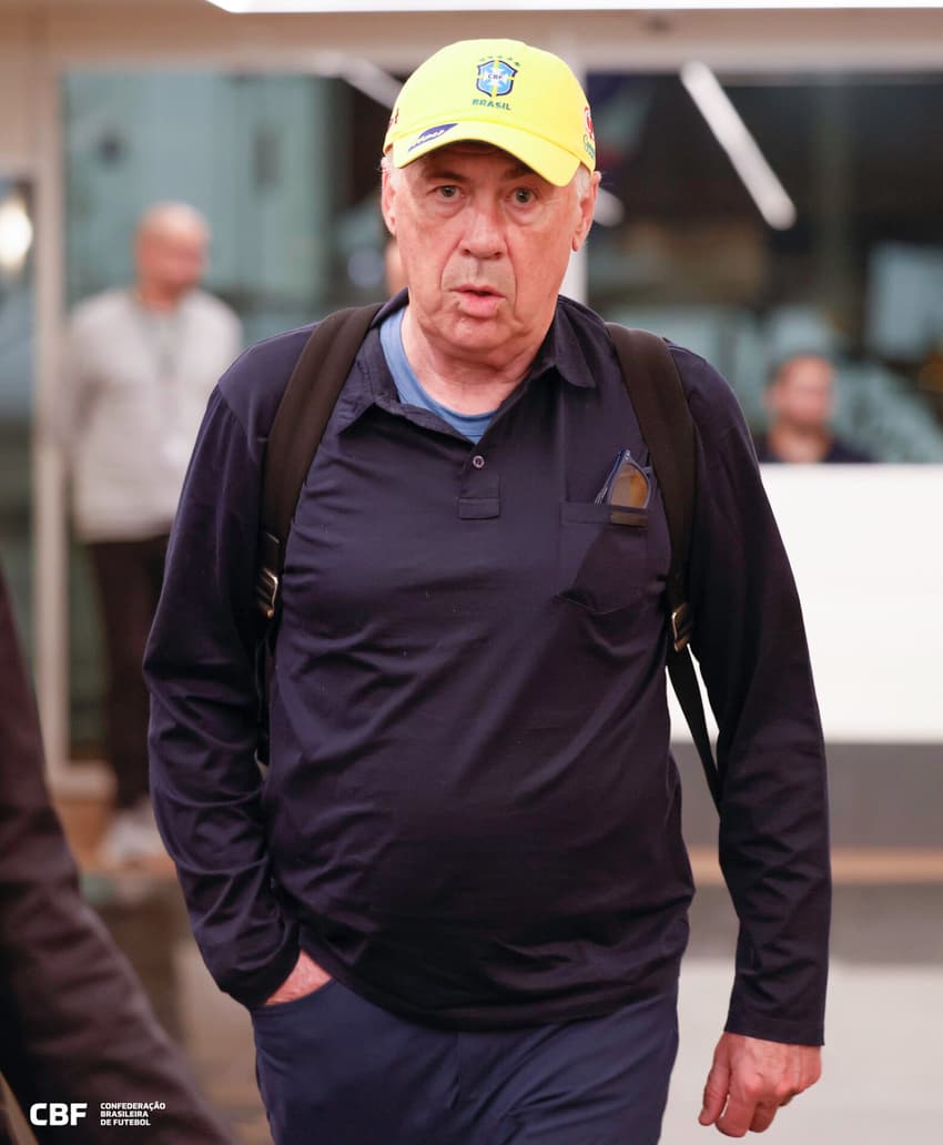 Carlo Ancelotti anunciará lista de convocados nesta segunda-feira (Foto: Rafael Ribeiro/CBF)