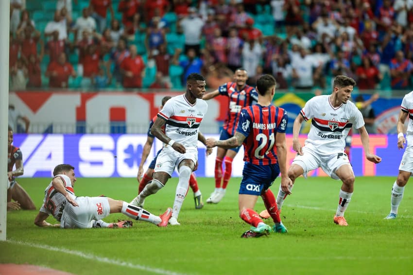 Bahia x São Paulo na Arena Fonte Nova Foto: Rafael Rodrigues / EC Bahia