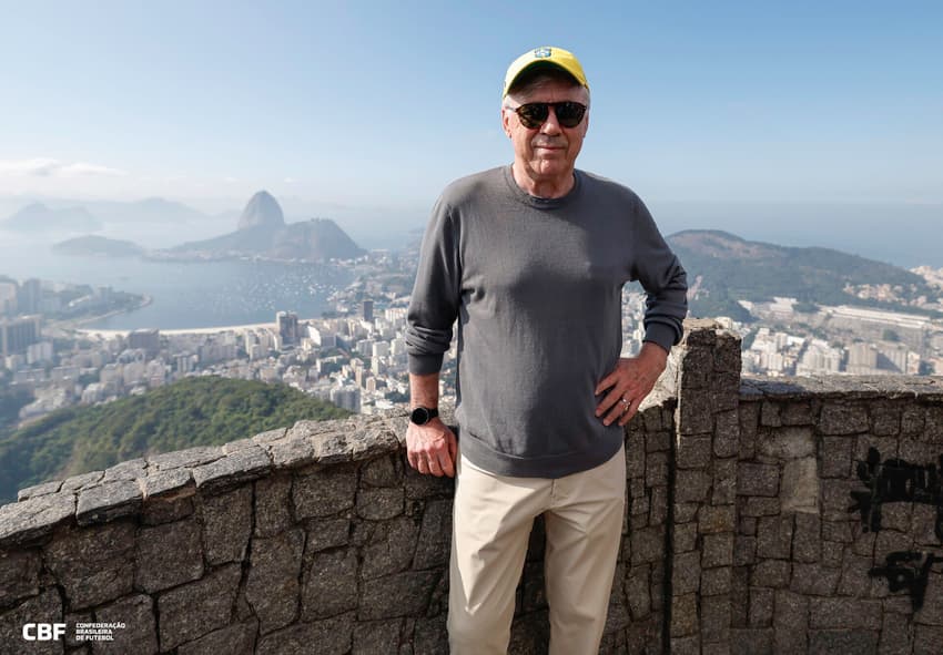 Carlo Ancelotti, novo técnico do Brasil (Foto: Rafael Ribeiro/CBF)