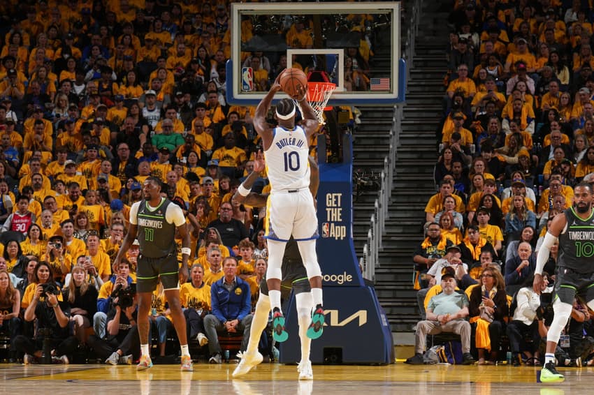 Minnesota Timberwolves v Golden State Warriors - Game Three