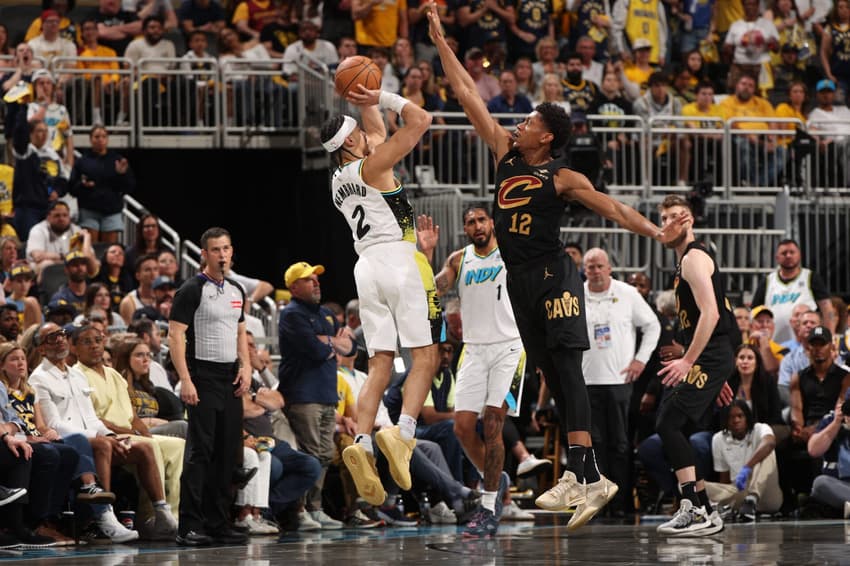 2025 NBA Playoffs - Cleveland Cavaliers v Indiana Pacers - Game Four