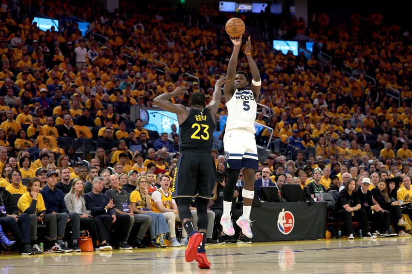 2025 NBA Playoffs - Minnesota Timberwolves v Golden State Warriors - Game Four