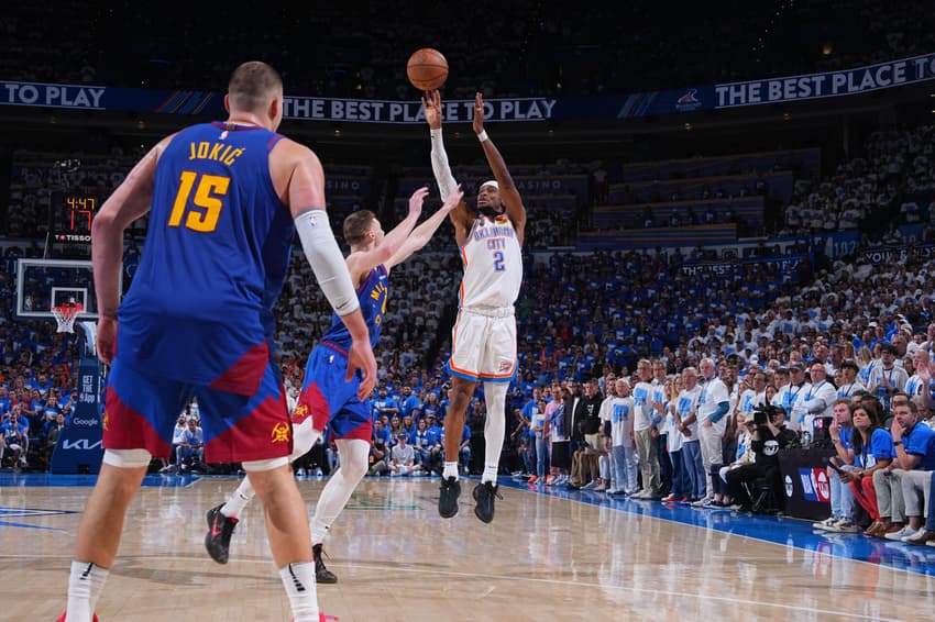 2025 NBA Playoffs - Denver Nuggets v Oklahoma City Thunder - Game Five
