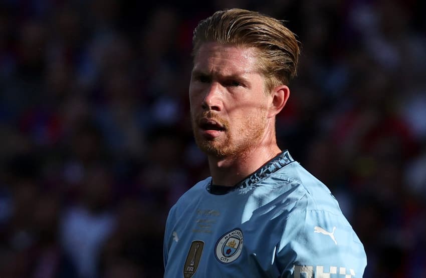 De Bruyne em Crystal Palace x Manchester City