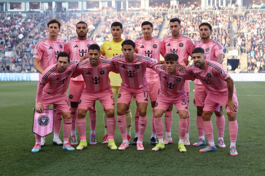 Time titular do Inter Miami contra o Philadelphia Union