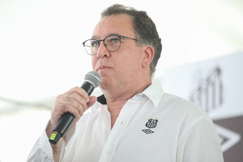 Marcelo Teixeira presidente do Santos