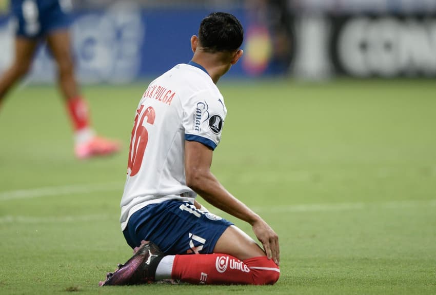 Erick Pulga lamenta chance perdida pelo Bahia na Libertadores Foto: Jhony Pinho/AGIF
