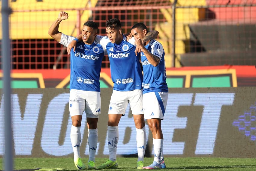 Cruzeiro x Sport Kaio Jorge comemora gol