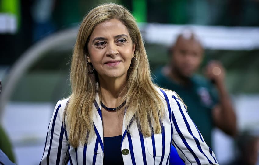 Leila Pereira, presidente do Palmeiras