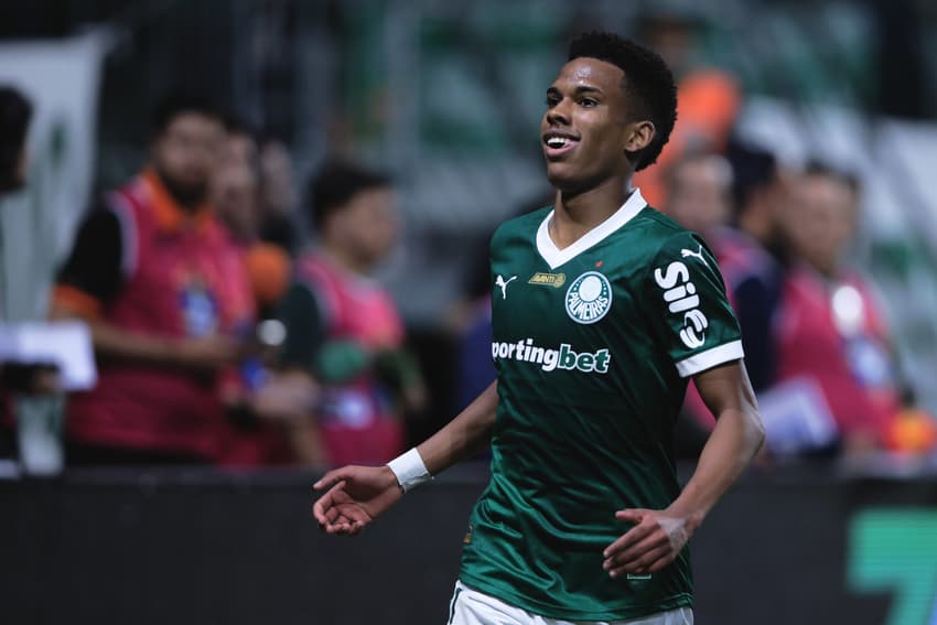 Estêvão, atacante do Palmeiras
