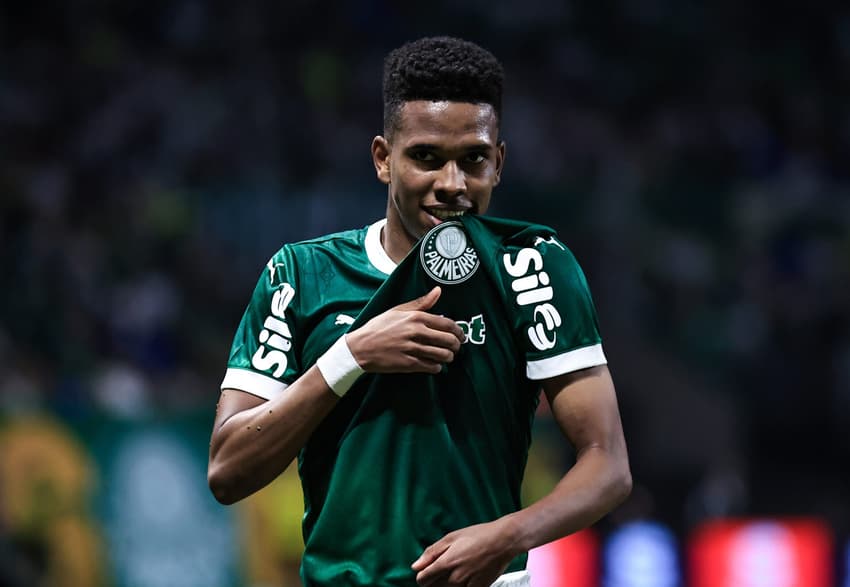 Estêvão, atacante do Palmeiras
