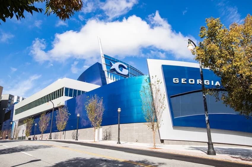 Prédio do Georgia Aquarium, em Atlanta