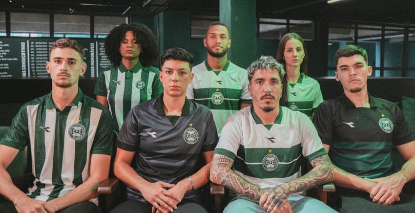 Coritiba camisas 1 e 2 2025
