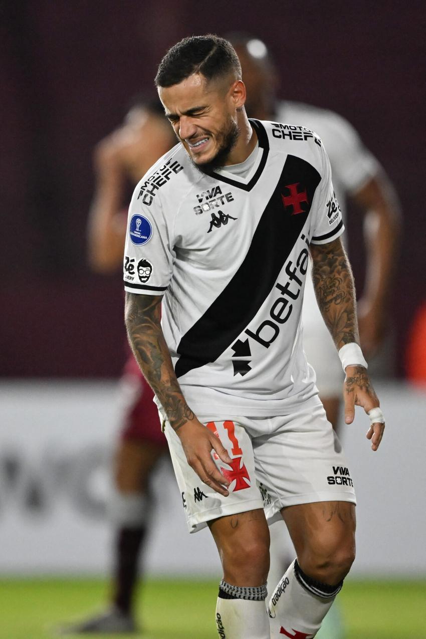 Coutinho em Lanús x Vasco