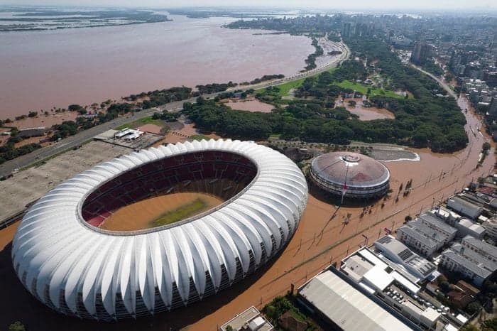 Estádio Beira-Rio enchente de 2024