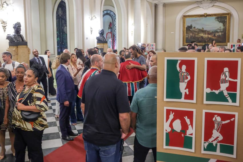 Fluminense é homenageado em exposição na Câmara do Rio de Janeiro