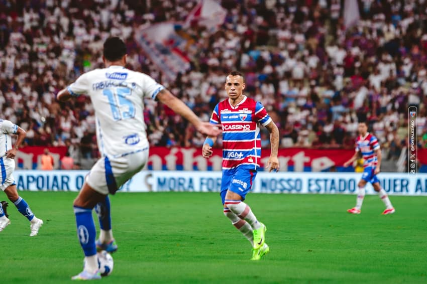 Partida entre Fortaleza e Cruzeiro, pelo Brasileirão (Foto: Matheus Amorim/Fortaleza EC)