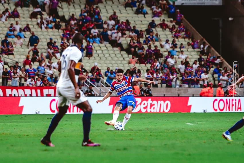 Partida entre Fortaleza e Retrô, na Arena Castelão, pela Copa do Brasil de 2025 (Foto: Matheus Amorim/Fortaleza EC)