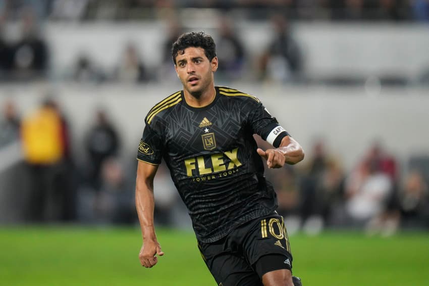 Carlos Vela comemora gol do Los Angeles FC