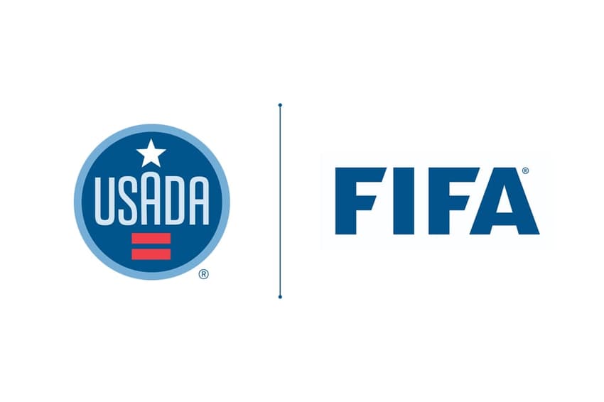 Logo Agência Anti-Doping dos Estados Unidos e Fifa