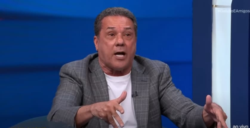 Luxemburgo no programa Galvão e Amigos (Foto: Reprodução)