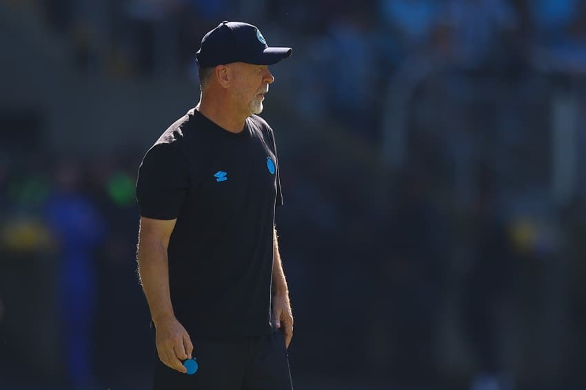 Mano Menezes em jogo do Grêmio. (Foto: Guilherme Testa/Grêmio FBPA)