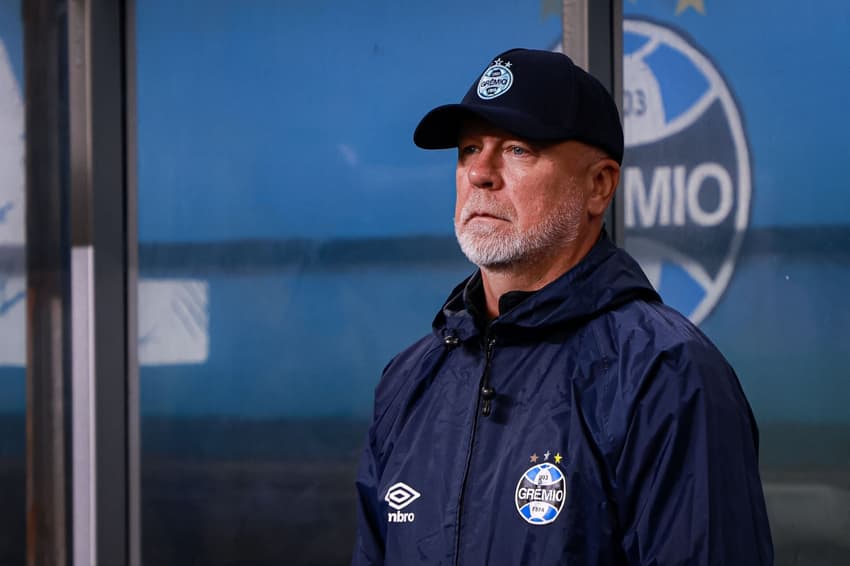 Mano Menezes, técnico do Grêmio. (Foto: Maxi Franzoi/AGIF)