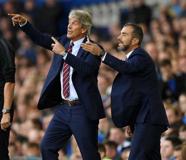 Enzo Maresca e Pellegrini nos tempos de West Ham (Foto: Reprodução/X)