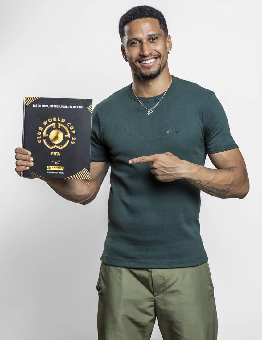 Murilo, do Palmeiras, é embaixador do álbum do Mundial de Clubes