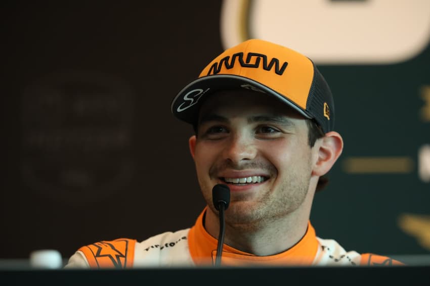 Pato O'Ward em sessão da Indy 500 de 2025 (Foto: Matt Fraver/Penske Entertainment)