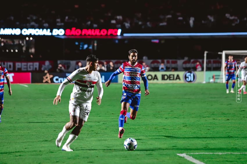 Partida entre São Paulo e Fortaleza, pelo Brasileirão 2025 (Foto: Matheus Amorim/Fortaleza EC)